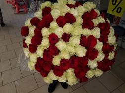 Букет цветов "101 роза" | купить в Минске на FlowersLand.by